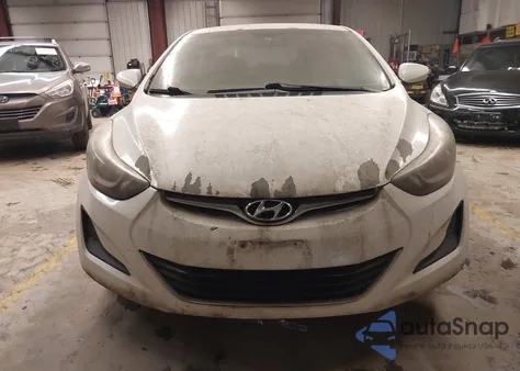 2014 Hyundai Elantra Se from USA, damaged, VIN 5NPDH4AEXEH516646